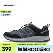 邁樂（Merrell）男女款戶外涉水鞋WILDWOOD休閑徒步速干舒適透氣輕便溯溪鞋 J036115 深灰蘭（男） 41