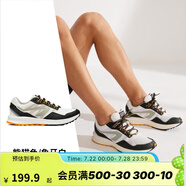 迪卡儂（DECATHLON）運(yùn)動(dòng)鞋男鞋春季透氣休閑防滑鞋子輕便減震跑步鞋網(wǎng)面鞋RUNS 熊貓色/象牙白 40