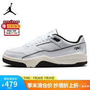 Jordan籃球鞋男 Jordan AJ FLIGHT COURT低幫運(yùn)動(dòng)鞋HF3255-100灰黑41