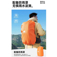 探險者（TAN XIAN ZHE）探險者雙肩包男徒步背包登山包戶(hù)外專(zhuān)業(yè)背包越野跑背包輕便旅行背 黑豹頭燈長(cháng)效續航揮手感應