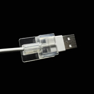 森麥康數(shù)據(jù)線保護(hù)套防折斷蘋果16promax手機(jī)充電線保護(hù)頭華為vivo專用iphone小米o(hù)ppo繞線器防斷裂接湊單 【10個(gè)裝】純透明方型【蘋果線USB大頭】