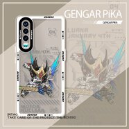 小寸心華為P30手機殼華為P30Pro天使眼華為P40全包軟硅膠防摔保護套新款鏡頭 華為P30【TS136機甲劉備】