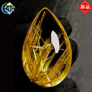 語(yǔ)約 天然金發(fā)晶吊墜 水晶吊墜 女款 鈦晶無(wú)事牌 男款 黃發(fā)晶貔貅  B09