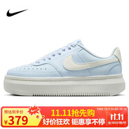 耐克（NIKE）女子休閑鞋NIKE COURT VISION運動(dòng)鞋DZ5394-400天藍白37.5