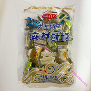 落藍(lán)大連特產(chǎn)裕金香金百利海鮮酥糖454克鮑魚干貝海參酥糖海苔酥蝦糖 大連特產(chǎn)海鮮酥糖454g*5袋