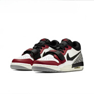 耐克（NIKE）Air Jordan Legacy AJ312 低幫白灰櫻花粉三合一籃球鞋AT4040-106 芝加哥女CD9054-106  36