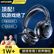 智國者【熱銷(xiāo)1W+】游戲耳機頭戴式電競帶麥克風(fēng)二合一耳麥有線(xiàn)筆記本臺式專(zhuān)用降噪usb吃雞3.5mm聽(tīng)聲辯位