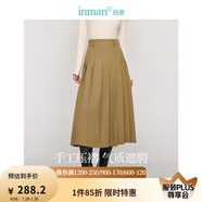 茵曼（INMAN）毛衣女蝴蝶結(jié)針織開衫2025春季節(jié)女裝新款荷葉袖氣質(zhì)外套 卡其色-半身裙 18438095 常規(guī) M