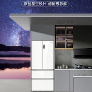 卡薩帝攬光502L白色超薄零嵌入式法式多門家用電冰箱BCD-502WGCFDM4G6U1 卡薩帝502