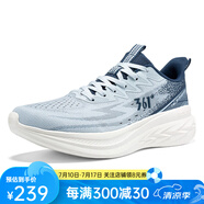361°25夏季男常規(guī)跑鞋日常通勤運(yùn)動(dòng)鞋 572522214 玻璃藍(lán)/懷舊藍(lán) 41