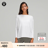 lululemon丨Back in Action 女士長袖 T 恤 透氣 LW3CE0S 白色 XXS /2