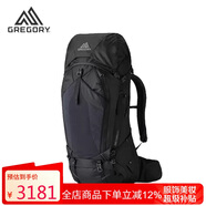 GREGORY格里高利BALTORO穿岳b65大容量旗艦重裝徒步登山包背包-曜石黑L