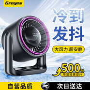 觀悅【真靜音丨空調扇】桌面小風扇100檔扇制冷辦公室學生宿舍床上戶外夾子式搖頭usb小電扇定時大風力 充插兩用【頂配超靜音款】桌面丨廚房壁掛丨超長續(xù)航 100檔空調冷風丨快至次日達丨贈運費險丨質保1年