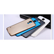 三星（SAMSUNG）適配三星s5后蓋手機后殼G9006v手機殼G9008W后蓋G9009D電池蓋外殼 s5 黑色 【帶防水圈】 s5后蓋