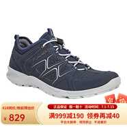 ECCO愛步男鞋戶外網(wǎng)孔透氣多功能運(yùn)動鞋熱酷系列825774黑色保稅倉發(fā)貨 藍(lán)色-51406 42