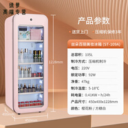 溥畔德國進(jìn)口品質(zhì)化妝品冷藏冰箱美妝冰箱面膜護(hù)膚品美容專用化妝品冷 櫻花粉