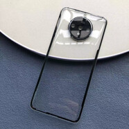 X適用于一加7pro玻璃后蓋改裝透明OnePlus1+6 T后屏電池蓋7t背板殼 透明玻璃+鏡框+散熱貼1+7T
