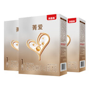 貝因美（Beingmate）菁愛1段新國標(biāo) 800g（0-6個月）含益生菌+乳鐵蛋白 1段 1200克（實發(fā)400克*3盒）