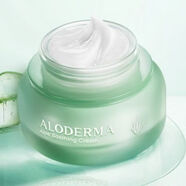 ALODERMA璦露德瑪蘆薈舒潤修護霜50g 滋潤保濕面霜 溫和舒潤調(diào)理 舒緩肌膚 璦露德瑪蘆薈舒潤修護霜50g滋潤