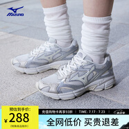 美津濃（MIZUNO）【SPEED 2K】千禧復(fù)古跑鞋男女同款運動鞋緩震舒適透氣跑步鞋 20/米杏色 37 (235mm)