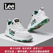 Lee/Modern 男鞋夏季新款男士休閑鞋時(shí)尚厚底板鞋舒適百搭鞋子男潮鞋 綠色 【主推四季款】 43 【偏大/請拍小一碼】