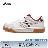 亞瑟士ASICS男女舒適運(yùn)動休閑鞋 COURT MZ 2.0  白色/灰色 41.5 