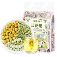 福東海三花茶30袋 菊花金銀花茉莉花茶三伏天搭去火清熱解毒泡水涼茶