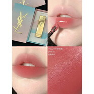 YSL520禮物圣羅浮雕口紅唇膏小銀條金條1966黑管/愛心唇釉啞光216蘭 綠色25年新色#216野玫瑰/限量禮