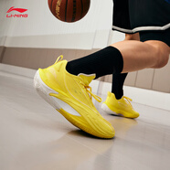 李寧颶風(fēng)丨籃球鞋男子低幫新款支撐穩定籃球專(zhuān)業(yè)比賽運動(dòng)鞋 亮麗黃-14 風(fēng)力故事-勁風(fēng) 40