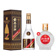 扳倒井【福利套裝】白酒 老酒 濃香經(jīng)典 純糧口糧 42度扳倒井小酒100ml 42度 1瓶 +50°全興頭曲500ml