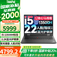 ThinkPad【國家補(bǔ)貼20%】 T14P Gen1 14英寸T系列高性能工程設(shè)計(jì)師全能本 酷睿標(biāo)壓商務(wù)辦公ibm筆記本電腦 i5-13500H標(biāo)壓 16G 512G 集顯 2.2K 100%sRG