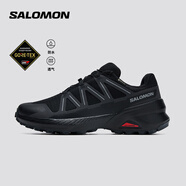 薩洛蒙（Salomon）男款 城市輕戶(hù)外防水透氣貼合競速越野跑鞋 SPEEDCROSS PEAK GTX 黑色 478538 44.5 (UK10丨 44 2/ 3)
