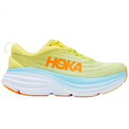 HOKA HOKA FOOT霍伽超輕邦代8越野跑鞋輕便男女減震透氣舒適競速網(wǎng)面運動鞋 淡黃藍 36.5