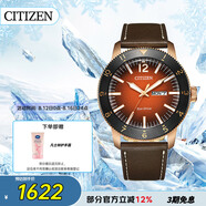 西鐵城（CITIZEN）手表男日韓表光動(dòng)能日星雙顯皮帶商務(wù)學(xué)生送禮物男友AW0079-13X