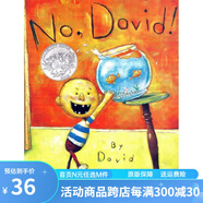 兒童繪本 No David 大衛(wèi)不可以系列 英文原版繪本 凱迪克獎 吳敏蘭 繪本圖畫書 兒童幼兒認知生活習慣啟蒙英文版 親子互動 大衛(wèi)香農 綠山墻