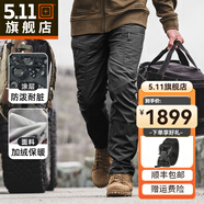 5.11美國5.11秋冬加絨長褲511尖端男軟殼抓絨長褲48252【新品】 019黑色 38-30腰圍3尺-3尺1褲長約103CM