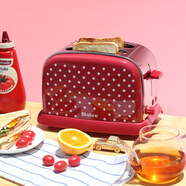 OEMG英國進(jìn)口早餐多士面包機英國B(niǎo)elinee多士爐烤面包機吐司機片早餐 C款Belinee多士爐麻點(diǎn)紅國內插頭