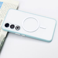 魅族美族MEIZU魅友幫適用于魅族21pro21新款撞色護(hù)甲磁吸手機(jī)保魅 新款撞色磁吸殼[天青色] 魅族21