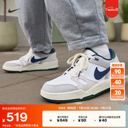 耐克（NIKE）官方FULL FORCE男子運(yùn)動(dòng)鞋板鞋秋季低幫復(fù)古經(jīng)典舒適FZ3595 100白色/深藏青/淺鐵礦石灰 40.5