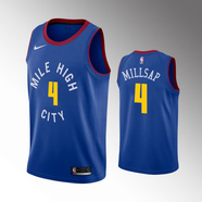 NBA KIDS-NIKE耐剋克掘金隊(duì)小波特約基奇穆雷默里阿隆戈登球衣32號(hào)波普籃球服無袖坑肩背心 4號(hào)威少宣告版 100 XS 建議體重80斤-斤