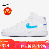 耐克（NIKE）男女同款板鞋WMNS NIKE COURT 運動鞋F(xiàn)D0819-100 白色 35.5 