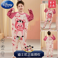 迪士尼（Disney）女童睡衣連體純棉長(zhǎng)袖秋季防踢被睡袋女孩超萌可愛(ài)兒童連身家居服 Y-5292連體衣 S碼(建議身高140-150cm，體重70-