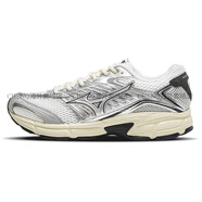 美津濃（MIZUNO）SPEED 2010經(jīng)典復(fù)古跑鞋運(yùn)動(dòng)鞋透氣跑步鞋男女老爹鞋 白色_銀色 D1GH2517-02 39