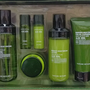 自然共和國（NATURE REPUBLIC）韓國自然樂(lè )園庫拉索蘆薈補水保濕祛痘收縮毛孔修復舒緩護膚 六件套盒