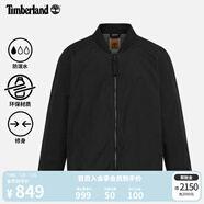 添柏嵐（Timberland）官方男款飛行夾克新款戶外防潑水立領(lǐng)修身|A4235 A4235001/黑色 XS