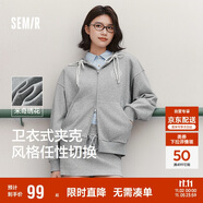 森馬迪士尼米奇家族合作外套女連帽寬松2025春季繡花夾克109125108001