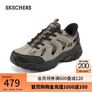 斯凱奇（Skechers）男士城市戶外鞋237438 灰褐色/黑色/TPBK 40