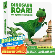 恐龍押韻系列4冊英文原版繪本Dinosaur Roar 4 Copy Dinosaur Roar/Stomp/Munch/Boo親子兒童共讀早教啟蒙恐龍知識認知紙板書 Dinosaur Roar