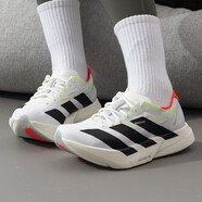 阿迪達(dá)斯（adidas）新款女鞋跑鞋 ADIOS PRO 4 秋季25透氣減震跑步鞋運(yùn)動(dòng)輕便休閑鞋 白黑/橙紅/JR1163 38