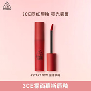 3CE霧面慕斯唇釉唇膏啞光送老師禮物送女友 絲絨草莓#START NOW